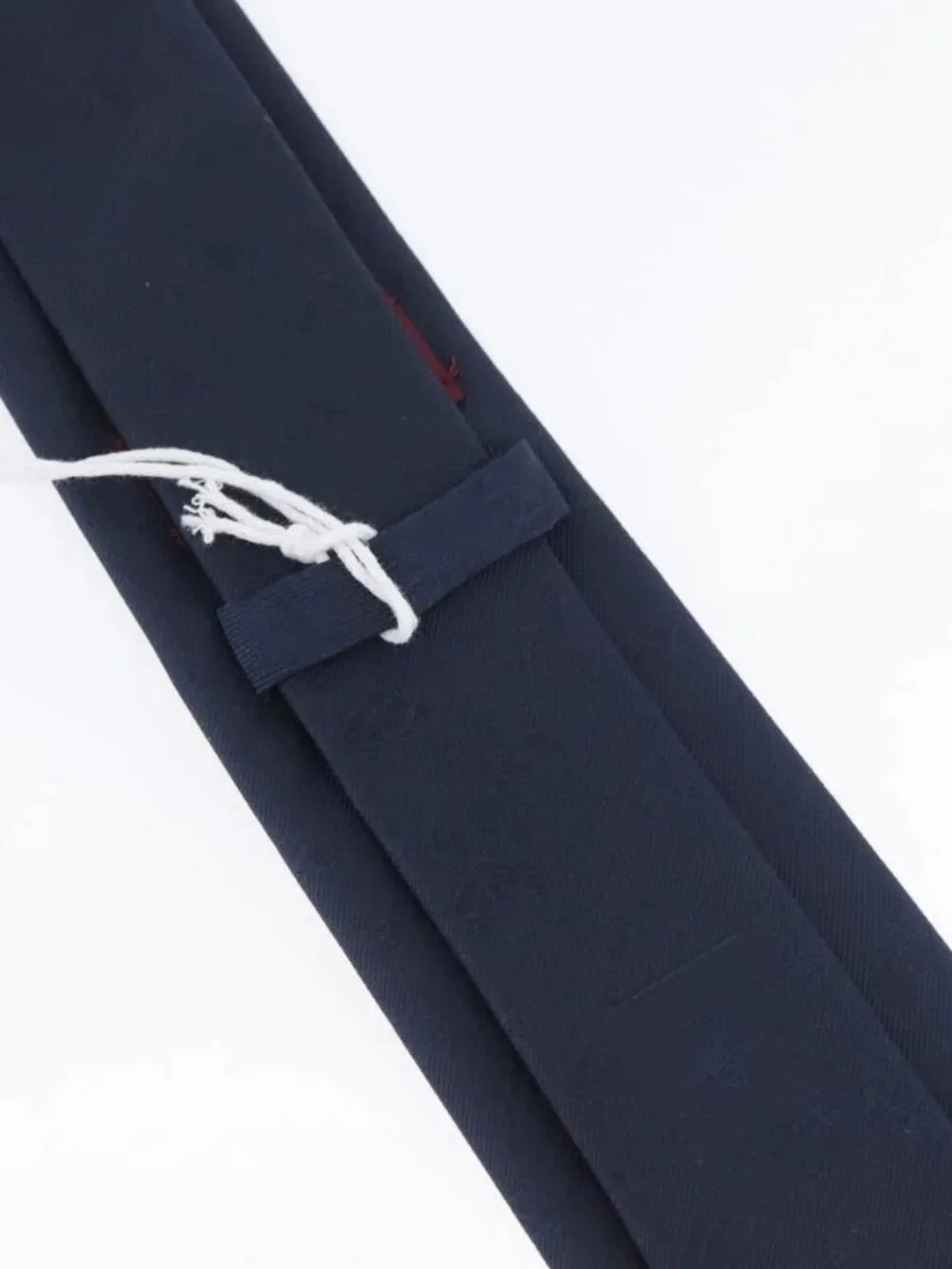 GUCCI Necktie Silk Navy Auth 174148A